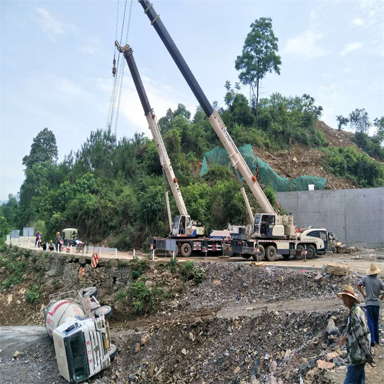 四平四平24小时应急道路救援吊装吊装现场实拍